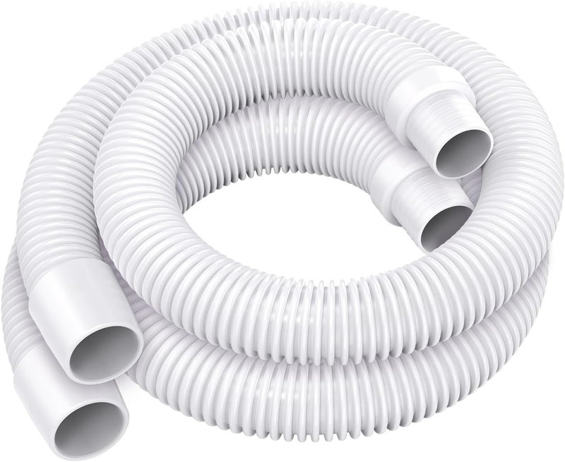 GRONGU Universal Pool Vacuum Hose 48" Long Fit for Kreepy Krauly, Baracuda G3/G4, Hayward Navigator, Pool Vac Ultra and Most Automatic Pool Vacuum Cleaners, Swimming Pool Cleaner Suction Hose, 2 Pack - Image 1